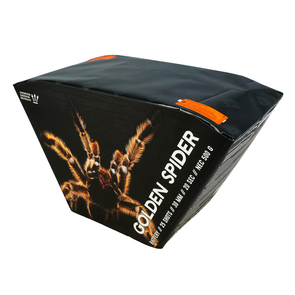 Pyrocentury Golden Spider 25 Schuss Batterie