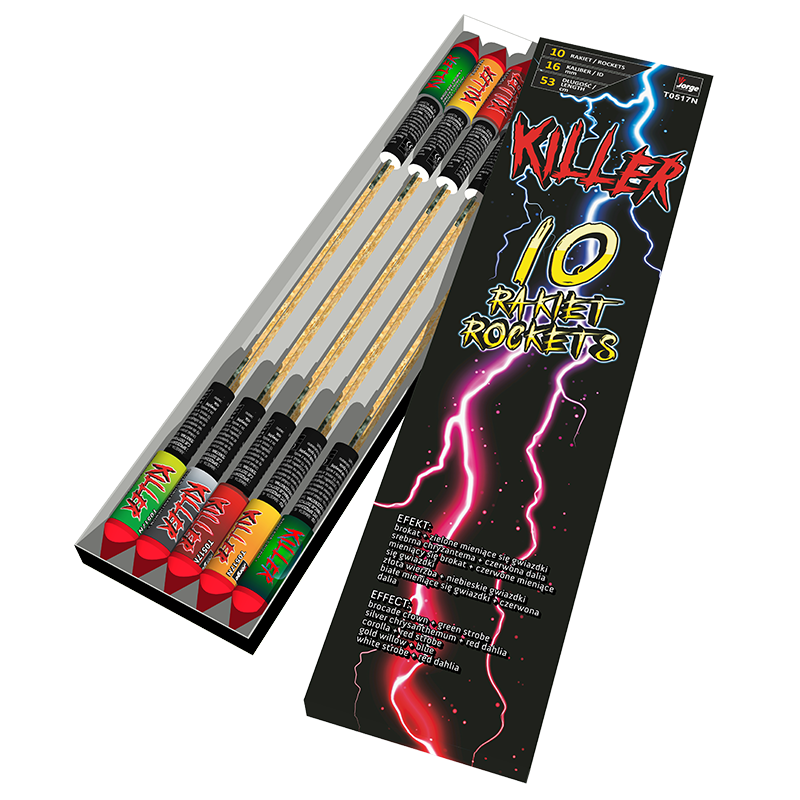 Jorge Killer Rockets (10 pieces)