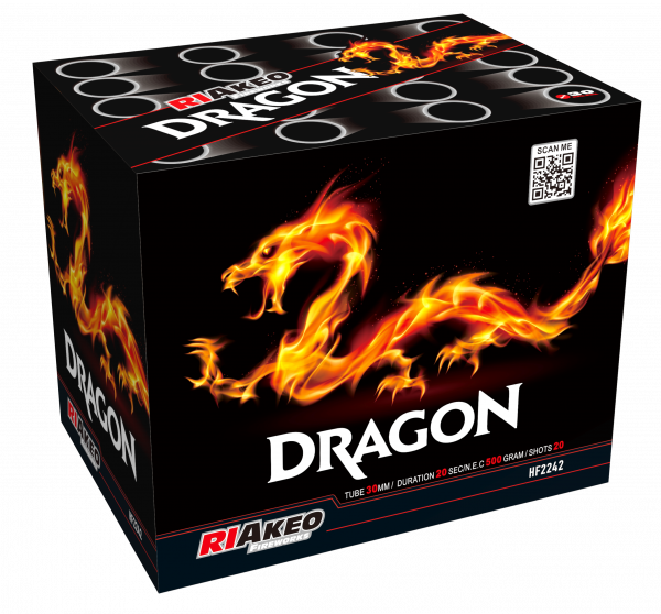 Riakeo Dragon 20 Schots Waaier Batterij