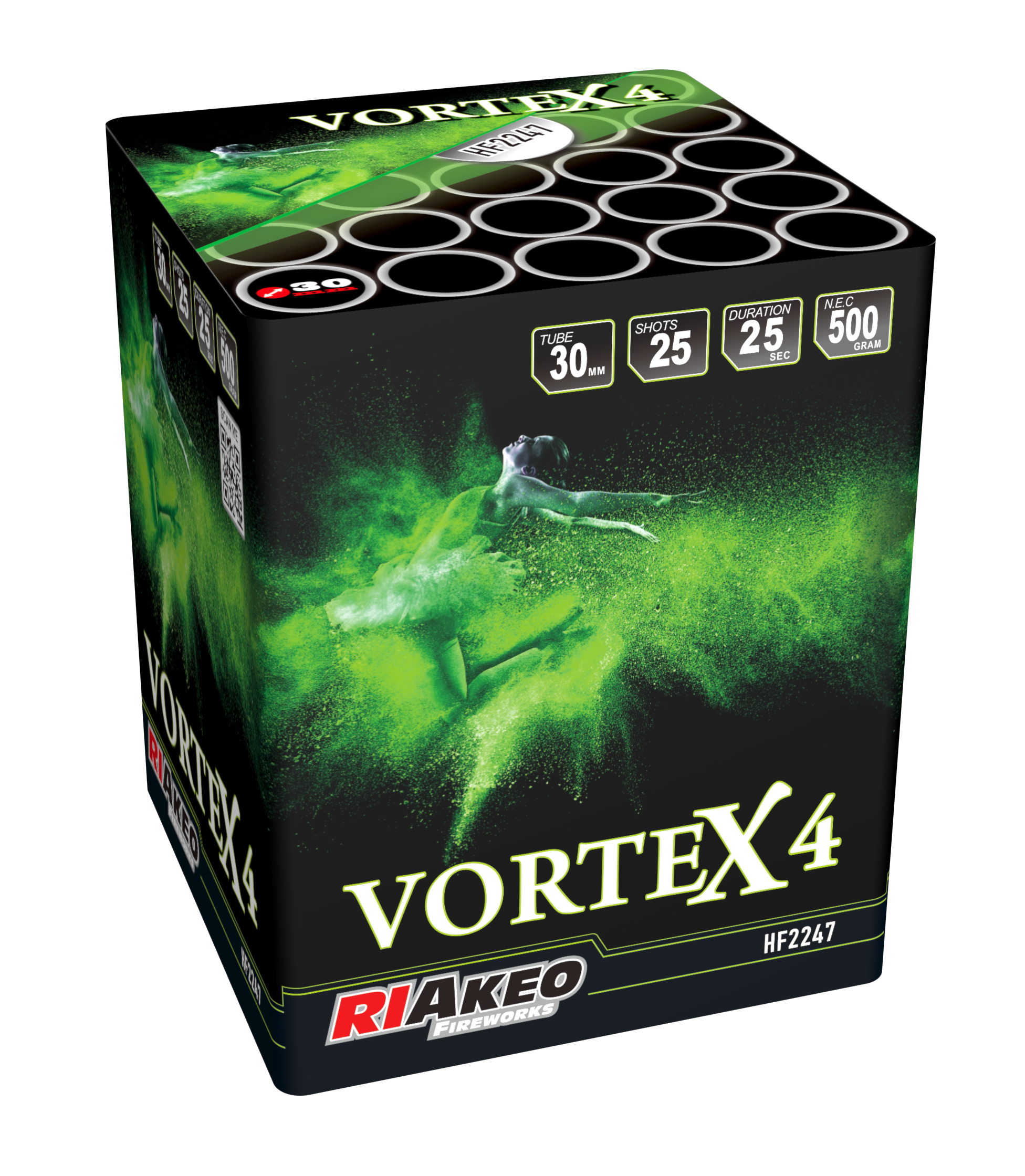 Riakeo Vortex 4 – 21 Coups Compact